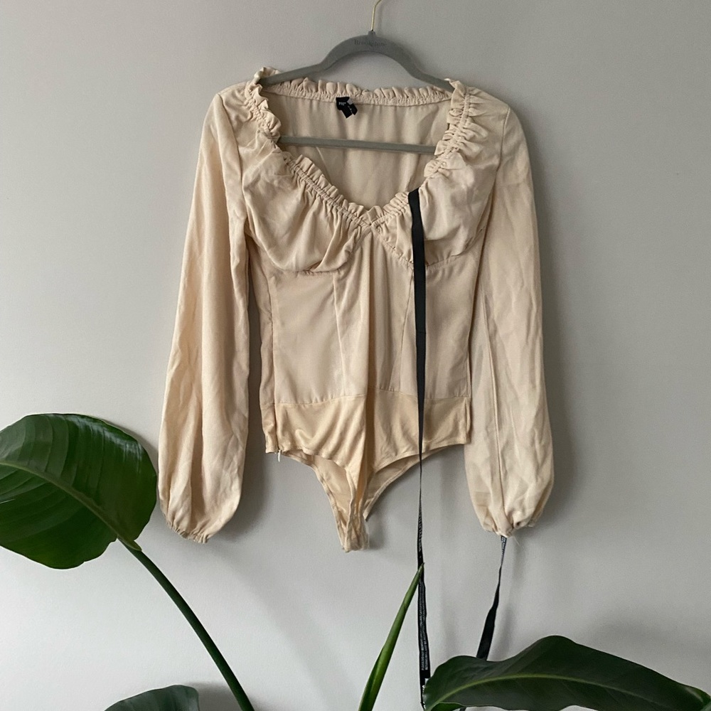 PrettyLittleThing MilkMaid Bustier Bodysuit